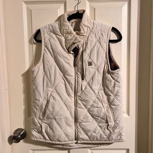 Vintage women’s off white carhartt vest
